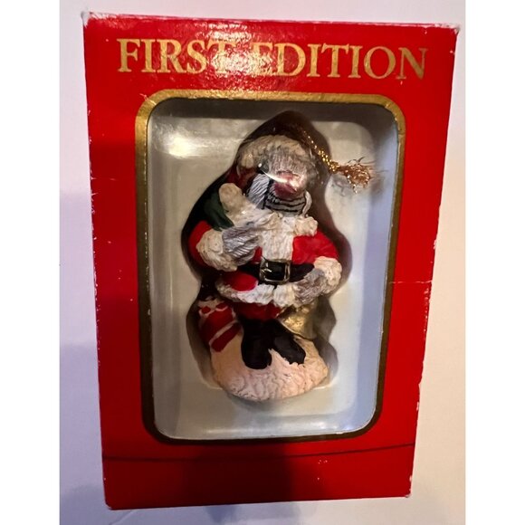 Kurt S. Adler First Edition Santa Claus Bird Ornament, was designed for Petsmart - Picture 1 of 7